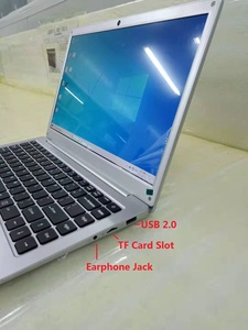 Cheap New Ultra Thin 14.1 Inch Cheap PC Notebook Intel Quad Core Celeron 8GB 128GB Win10 Laptops <strong>Computer</strong> for Business Silver - Product Image 5