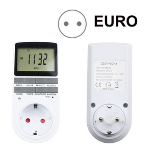 Электронный цифровой таймер EU/US/FR/BR Plug-230 В/110 В розетка кухонного таймера-7 дней 12/24 час программируемый таймер - Product Image 3