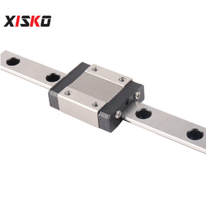 Carruajes de bloque de guía lineal, bloque de aluminio para máquina CNC, serie XISKO, enrutador CNC, soporte de perfil de aluminio