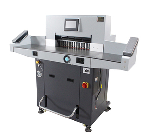 H720RT 720mm kızılötesi için yüksek hassasiyetli otomatik programlama hidrolik kağıt kesici kağıt kesme makinesi 520mm 670mm - Product Image 1