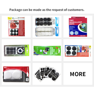 Customized Heavy-Duty Self-Adhesive <strong>Hook</strong> <strong>Loop</strong> Dots Velcroes Shade <strong>Square</strong> Patches Strap Coin Stickers Eco-Friendly Back Glue - Product Image 5