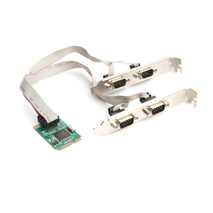 Customized MINI <strong>PCI</strong>-E to RS232/MINI RS232 Serial Port Card Copper Material for Computer Use Stock Product - Product Image 2