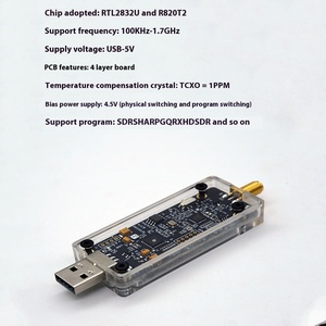 Software Open Source Full Band definito ricevitore Radio multifunzionale RTL-SDR L6 kit di scheda di sviluppo - Product Image 4