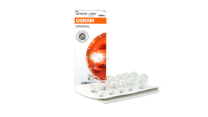 Osram โคมไฟพร้อมฐานกระจก T15หลอดฮาโลเจน W16W ขนาด921 12V ผลิตในสโลวาเกียหลอดไฟรถยนต์อนุมัติโดย E1 - Product Image 3