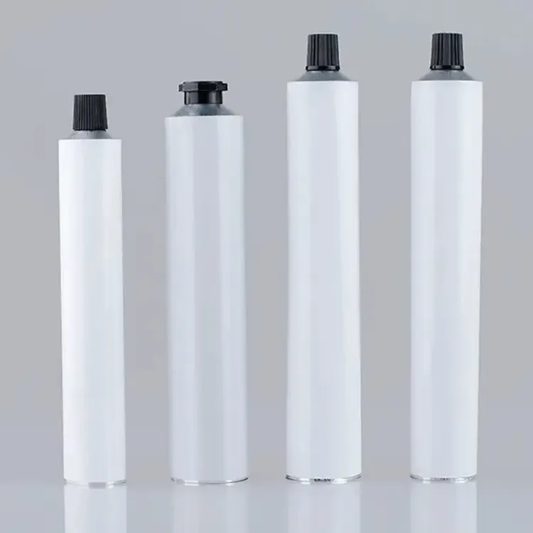 Personal Packaging 10ml 50ml 100ml Lip Balm Cosmetic Aluminum Tube,Eye Cream Aluminum Tube,Hand Lotion Cream Soft Aluminum Tube