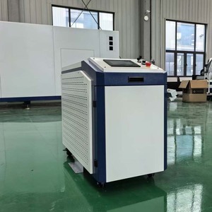 เครื่องกำจัดสนิมเลเซอร์ไฟเบอร์3000W ใหม่สำหรับทาสีพื้นผิวโลหะอลูมิเนียมคราบน้ำมันออกไซด์คราบน้ำมันใช้ในอุตสาหกรรมอัตโนมัติใช้งานง่าย - Product Image 6