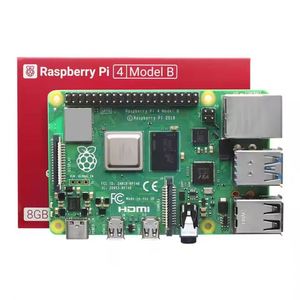 Orijinal ahududu Pi 4 Model B geliştirme kurulu ile 2GB/4GB/8GB RAM seçenekleri-ultimate AI başlangıç kiti için Python programlama