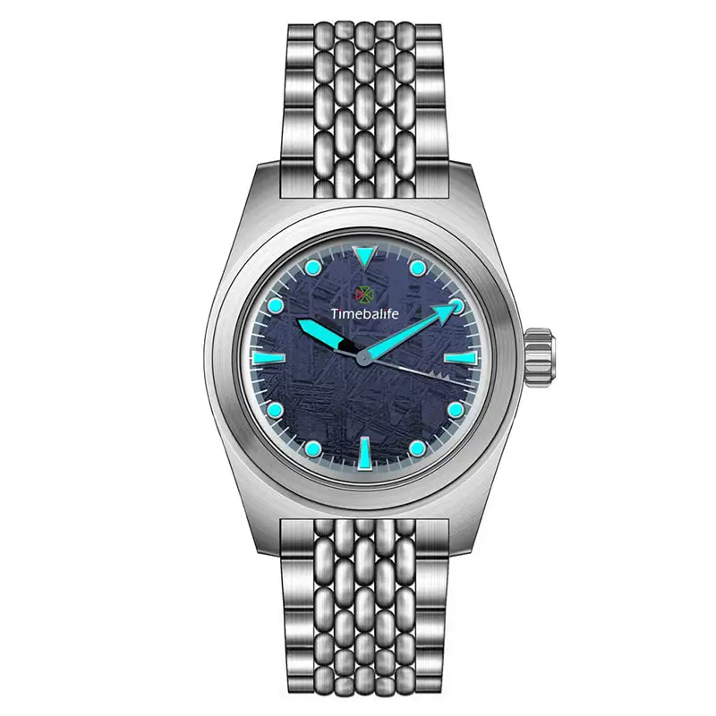 Customizável melhor relógio em 2023 Moda aço inoxidável cronógrafo luxo relógio para homens personalizado