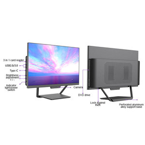 Tasarım 24 inç All in One masaüstü bilgisayar çekirdek i7 7700 DDR4 16GB RAM 512GB SSD OEM i7 7Th nesil işlemci hepsi bir PC - Product Image 4