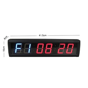 Indoor Home Einzelperson Training 2,3-Zoll-Display Digital Countdown Intervall uhr LED Workout Gym Timer mit Fernbedienung - Product Image 1