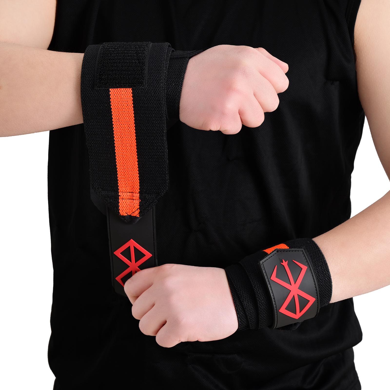 orange black