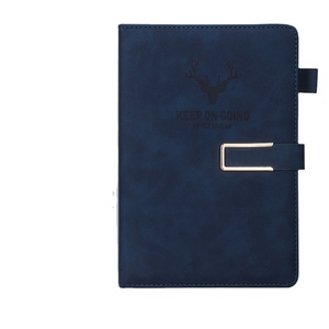 Cuaderno sencillo Libro personalizado A5 Juego de regalo de negocios Actas de reunión Bloc de notas grueso Cuaderno de Estudiante - Product Image 3