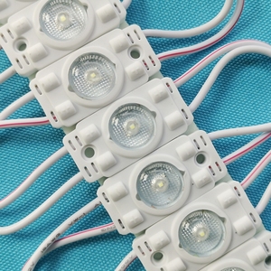 <strong>LED</strong> Light Module Injection DC12V 32mm*16mm*8mm SMD 2835 1 <strong>LED</strong> 0.5W 70lm with Diffuse Lens 170 Degree Beam Angle Aluminum PCB - Product Image 1