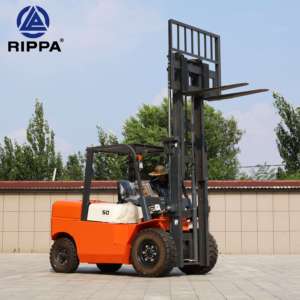 Fabrika kaldırma yüksekliği 6 M 3 Ton 3.5 Ton 5 Ton hidrolik manuel istifleyici el Forklift çatal yük boşaltma araba - Product Image 2