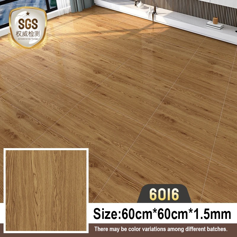 Pvc auto-adhesivo suelo-11, grano de madera, Tamaño 60*60cm