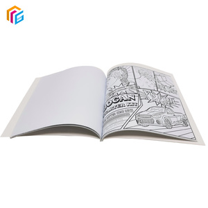 批发定制印刷完美装订教育着色小册子廉价成人儿童绘画绘图本 - Product Image 1