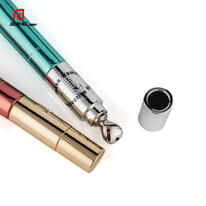 10ml 15ml 20mlプラスチックチューブ金属アプリケーター付き,金属ヘッドチューブアイクリーム化粧品包装用 - Product Image 1
