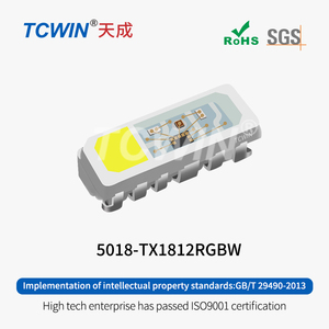 Tcwin Полноцветный Программируемый микросхема Smd светодиодного модуля RGB с одним управлением 256 Grey Class Led 470nm Smd светодиодная система управления приложением - Product Image 4