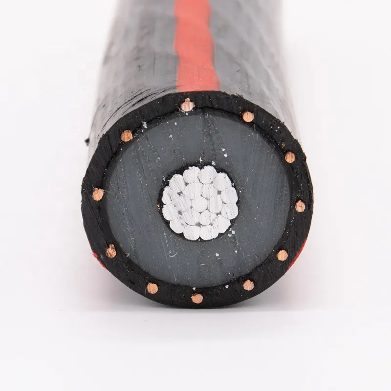 Ul1072 listado 15kv tr-xlpe 100% cabo de isolamento de um sixth fio de cobre blindado cabo de alimentação tipo MV-90