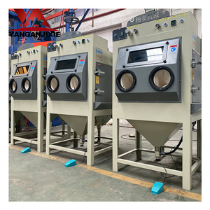 YA-9070 Manual Sand <strong>Blasting</strong> Cabinet <strong>Small</strong> Size Dust-free Sandblasting Machine Rust Removal with Sand