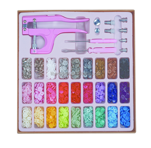 Botones de plástico y Metal coloridos personalizados, Juego de alicates a presión para coser artesanías, broches de plástico t5, botones a presión - Product Image 2