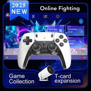 Noston 2.4G Wireless Dual Controller 64GB Console per videogiochi Online con impugnatura Smart per gioco PS1 compatibile con Set-Top Box USB - Product Image 6