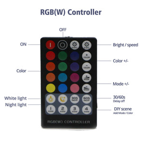 Iron Shell RGB Controller RF Dc12-24V 12A LED RGB Strip Controller 4A * 3 Kanäle für LED Strip Light Lampe