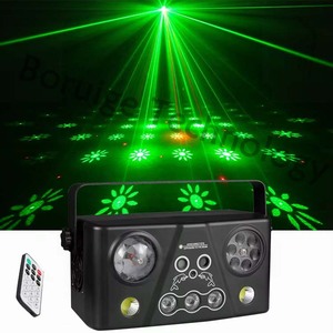 Dj Light Mini 5 в 1 RGB волшебный шар DMX луч лазерный светодиодный свет сценический эффект освещения с пультом дистанционного управления - Product Image 1