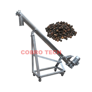 Screw <strong>Loading</strong> <strong>Unloading</strong> Conveyor with Hopper Grain Conveyor for Poultry Feed Powder Flour Transportation for Food Mining Use - Product Image 2