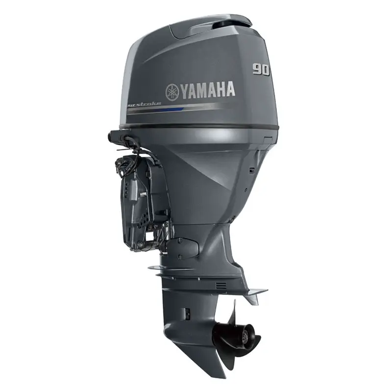 Atacado novo/usado yamahas 90hp 4 tempos motor externo/motor de barco