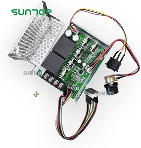PWM DC Motor drehzahl regler, DC 10-55V/60A, LED-Anzeige Stufenloser DC-Motor drehzahl regler mit einstellbarem Potentiometer - Product Image 5