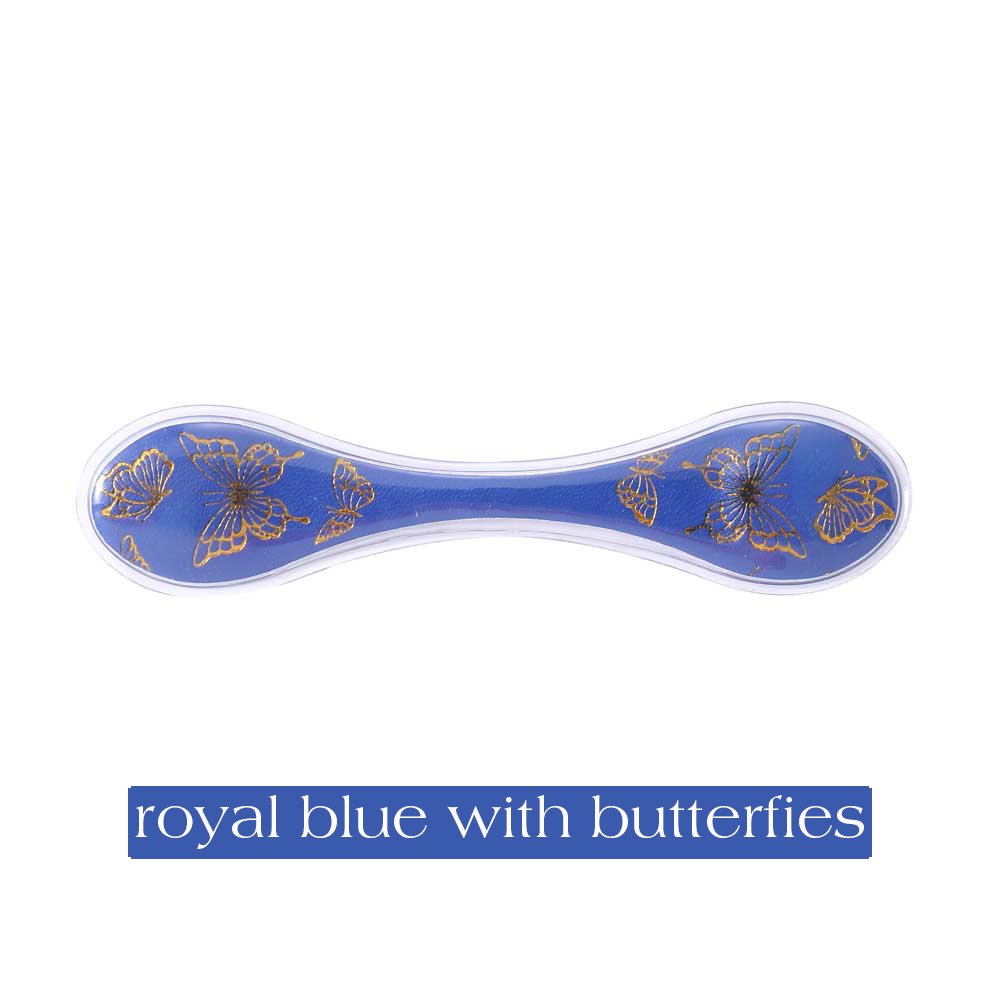 Royal Blue with butterflies