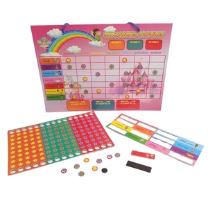 定制厚磁奖励图表板任务磁奖励行为图表儿童家务图表 - Product Image 1