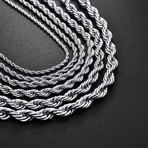 Mükemmel kalite Hiphop kaya zinciri 316L paslanmaz çelik 18K altın kaplama takı - Product Image 2