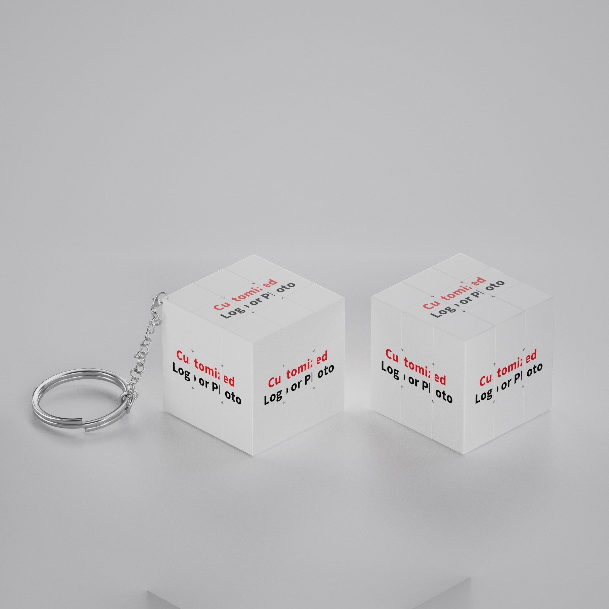3x3 3cm Keychain