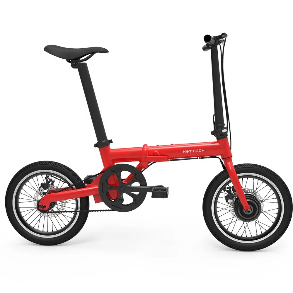 7 speed 5PAS 16 "sell-well 36V 250W hidden li-battery aluminum alloy fram dahon bicycle pedal assist electric folding bike