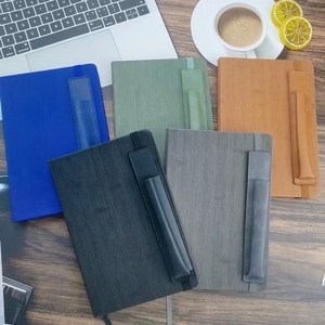 Taccuino aziendale A5 personalizzato all'ingrosso con cinturino elastico taccuino da ufficio in pelle Pu stampato Logo diario Planner Journal Notepad - Product Image 3