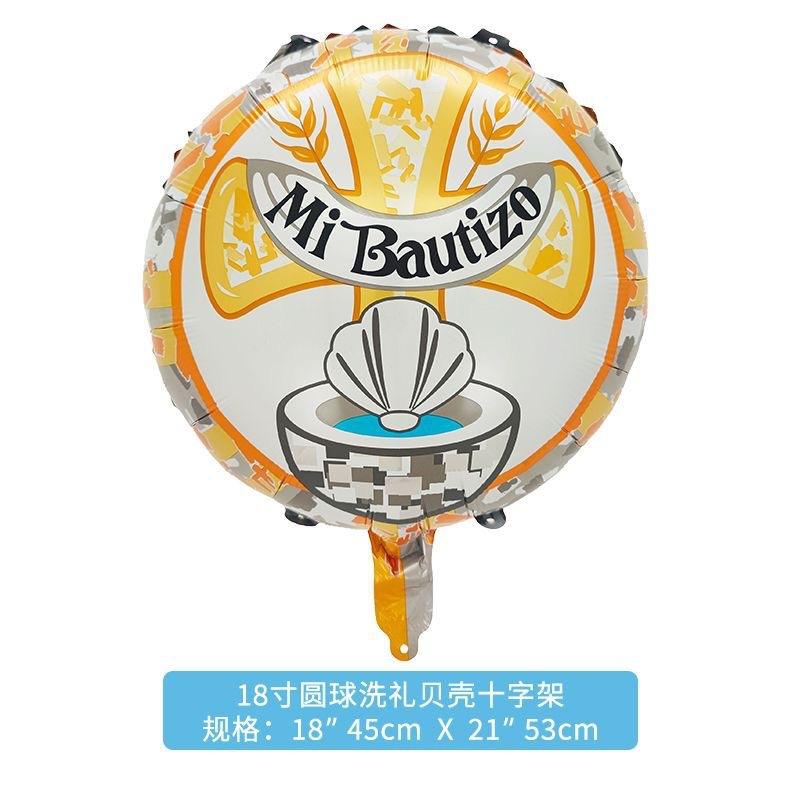 18 pulgadas de bola redonda lavada Shell Cruz