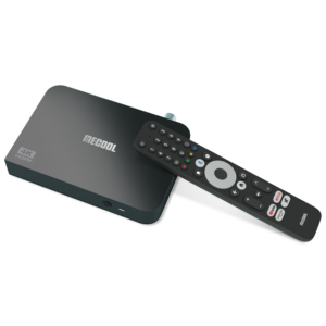 带数字DVB-T2接收器的Mecool KT2 4k安卓媒体播放器盒酒店电视系统解决方案 - Product Image 1