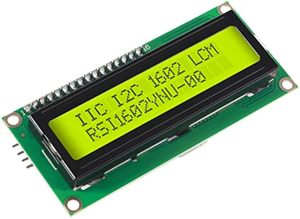 Aismartlink 1602 16x2 LCDモジュールシールドイエローグリーンバックライトIIC I2CドライバシリアルインターフェースとLCDモジュールディスプレイ付き - Product Image 3