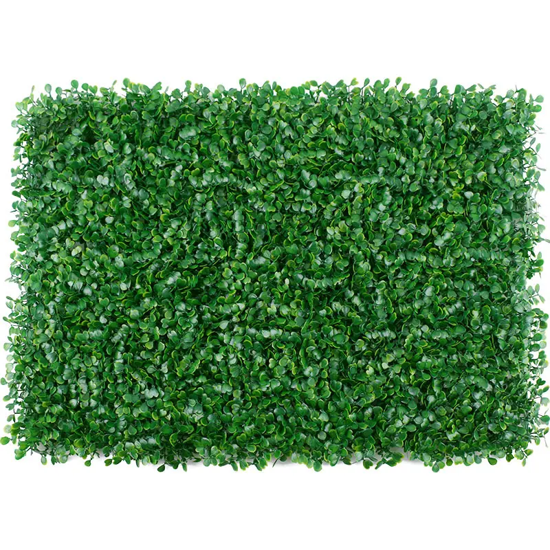 40 x 60 cm Boxwood Hedge Milan Artificial Grass Wall Panel Artificial Grass Backdrop For Garden Outdoor Wall Decoration