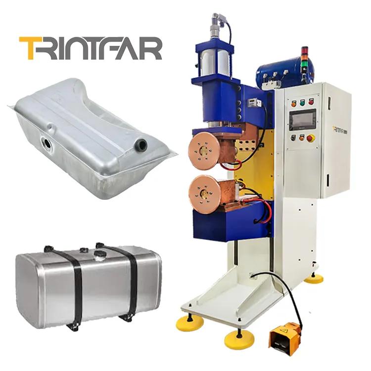 Aço inoxidável água tanque costura soldador Máquina solda costura automática