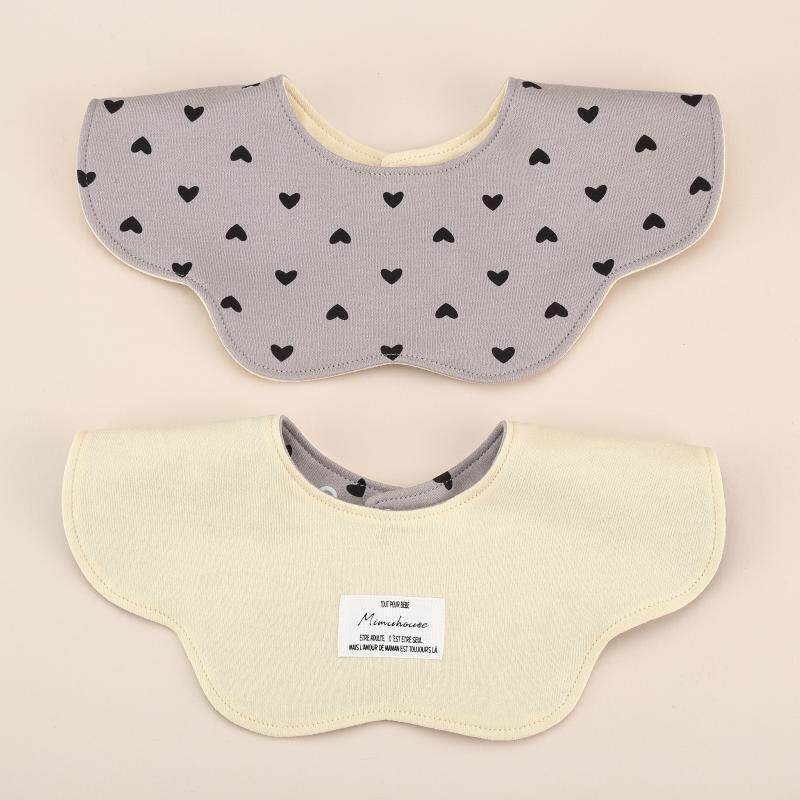 Ceinture double face noire avec cœur - Lot de 1