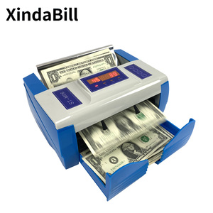 Máquina de conteo de dinero portátil con luz LED UV/MG, Detector de contador de dinero en efectivo, máquina de detección de efectivo con batería - Product Image 1