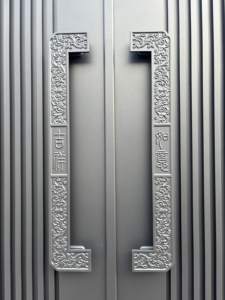 Ngang riêng tư sân tùy chỉnh cổng đơn giản phong cách nhà máy Cung cấp cổng nhôm cho sân vườn - Product Image 6