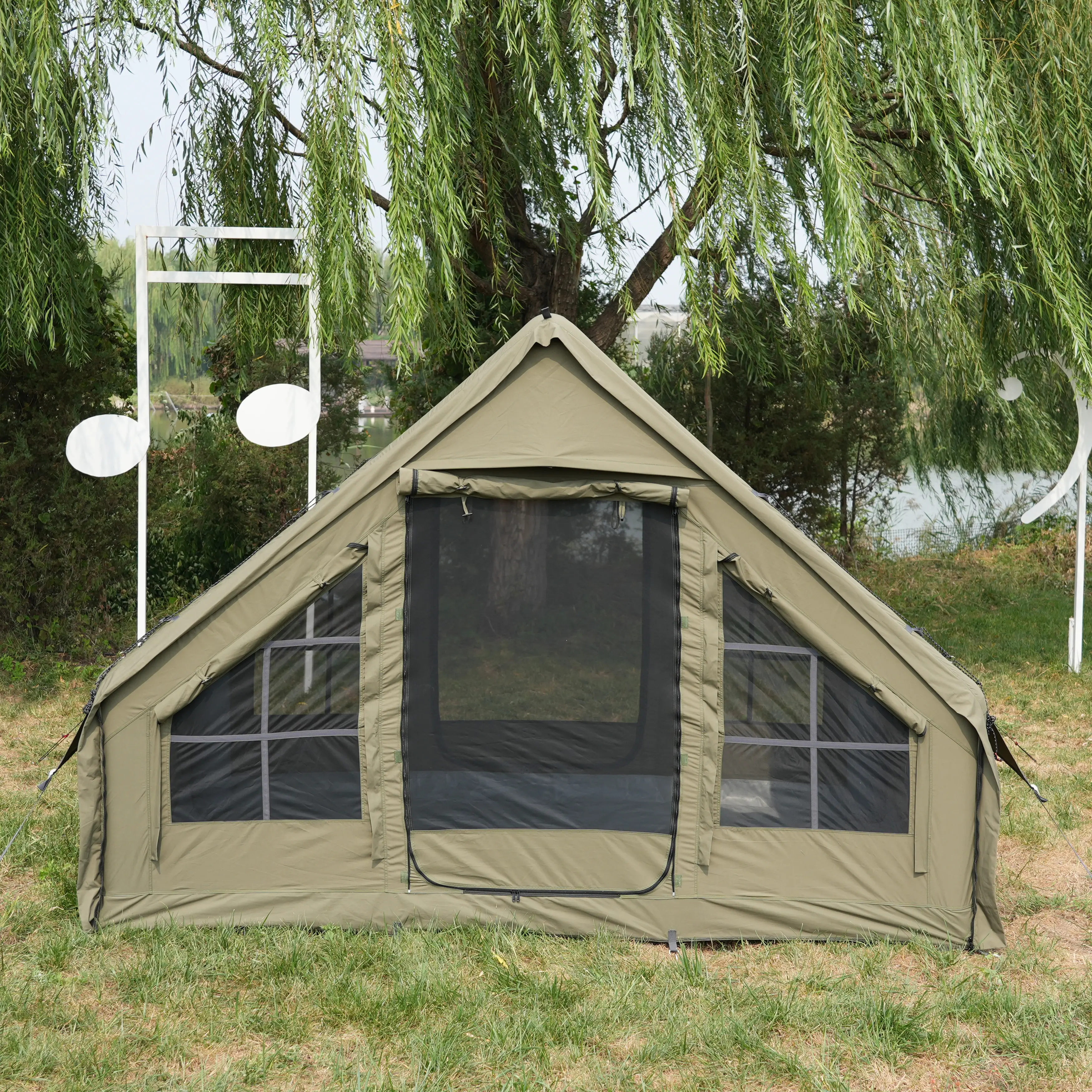 Coody Unique Manufacture Coody Air Tent 6 Sqm Coody Inflatable Tent Waterproof UV Protection Air Tent Camping