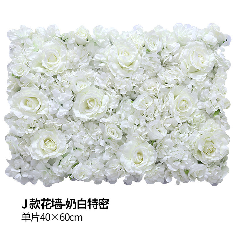 J flower wall-milk white special