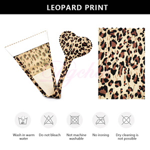 DGCHIC Tangas Ropa interior de mujer de alta calidad Material con estampado de leopardo Reutilizable C String Leopard Seamless Panty - Product Image 2