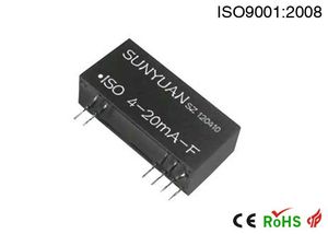 24VDC Loop Powered Two-Wire 4-20mA Converter <strong>Output</strong> Signal Conditioner for PLC Programming and Industrial Control