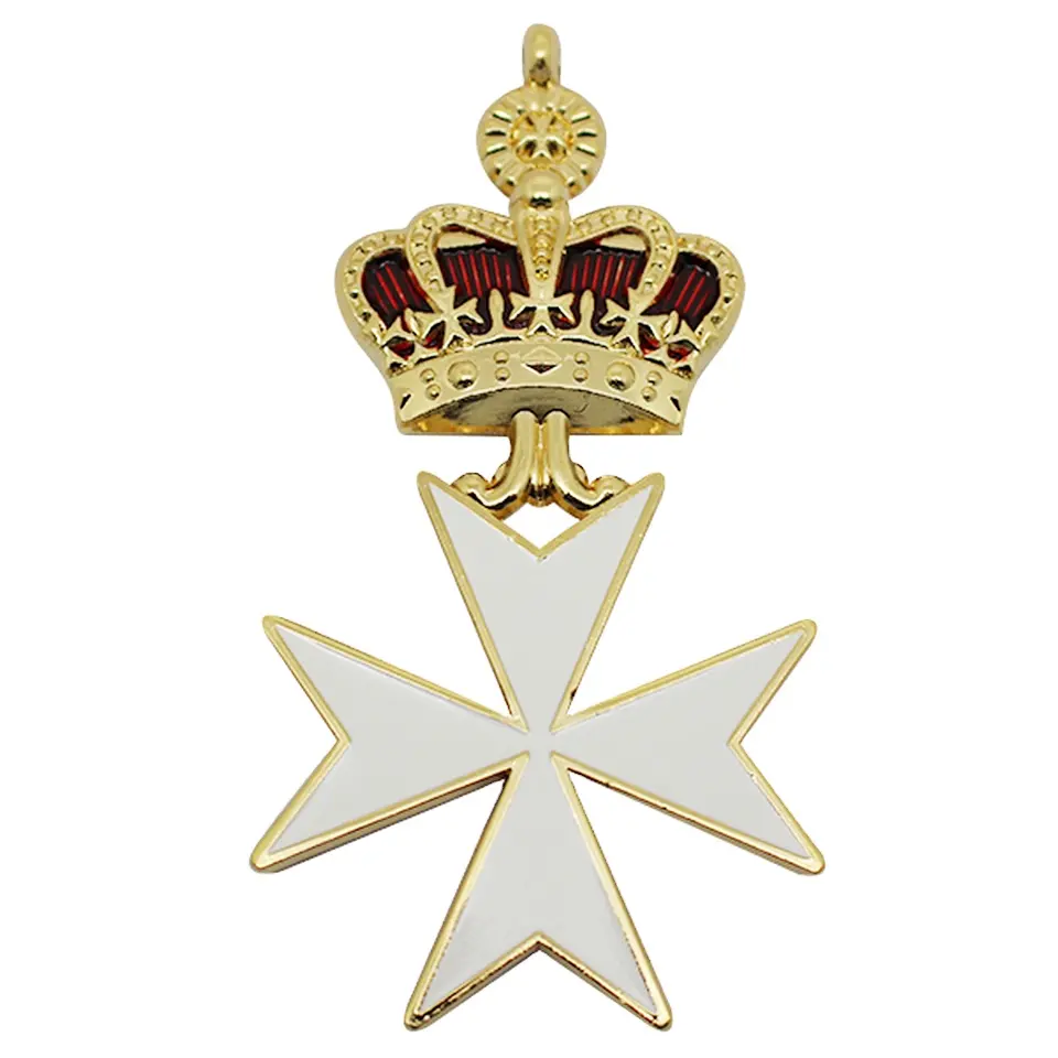 Pequeña miniatura Mini corona esmalte duro medalla barras de cinta para uniforme personalizado Metal Deped Alemania Cruz de hierro medalla